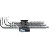 Wera 3950/9 Inbus Haakse schroevendraaierset 1.5 mm, 2 mm, 2.5 mm, 3 mm, 4 mm, 5 mm, 6 mm, 8 mm, 10 mm 1.5 mm 9-delig