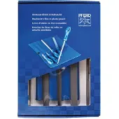 PFERD TOOLS 11801542 Werkplaatsvijlenset kap 2 in PVC-roltas incl. kartonnen doosje Lengte 250 mm 1 stuk(s)