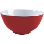 Bo Camp - Kom - Two-Tone - Melamine - 4 Stuks - Rood