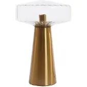 Light & Living Tafellamp Pleat Goud Ø 30cm