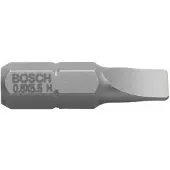 Bosch Bit extra-hard S 0,5x4,0, 25 mm 25st - 2607001458