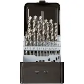 Gedore 3301613 R93510025 Metaal-spiraalboorset 25-delig 1 mm, 1.5 mm, 2 mm, 2.5 mm, 3 mm, 3.5 mm, 4 mm, 4.5 mm, 5 mm, 5.5 mm, 6 mm, 6.5 mm, 7 mm, 7.5 mm, 8