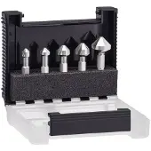 Wiha 28027 Kegelverzinkboorset 5-delig 6.3 mm, 8.3 mm, 10.4 mm, 12.4 mm, 16.5 mm HSS 1/4 (6.3 mm) 1 set(s)