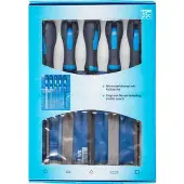 PFERD TOOLS 11801533 Werkplaatsvijlenset kap 3 in PVC-roltas incl. kartonnen doosje Lengte 200 mm 1 stuk(s)
