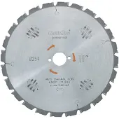 Metabo 628025000 Cirkelzaagblad 254 mm 1 stuk(s)