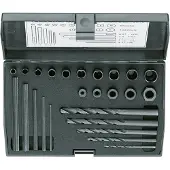 Gedore 6755550 Tapeind-uitdraaierset M5, M6, M7, M8, M9, M10, M11, M12, M13, M14, M15, M16