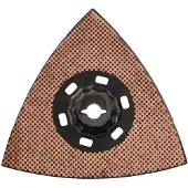 Makita B-66581 B-66581 Deltaschuurpapier Incl. bevestigingsschacht Korrelgrootte (num) 100 (Ø) 116 mm 1 stuk(s)