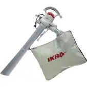 Ikra Bladzuiger + bladblazer, Elektrische bladzuiger IEBV 3200 (blazen, zuigen, versnipperen) (Elektrische stroom, Bladblazer, Bladzuiger, Vacuüm en ventilator)