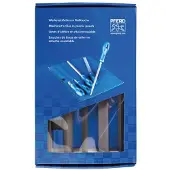 PFERD TOOLS 11801532 Werkplaatsvijlenset kap 2 in PVC-roltas incl. kartonnen doosje Lengte 200 mm 1 stuk(s)