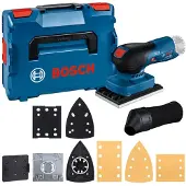 Bosch Professional GSS 12V-13 Accu Vlakschuurmachine 12V Basic Body in L-BOXX - 06019L0001