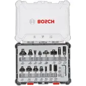 Bosch 2607017471 15-delige Frezenset In Cassette - 6mm