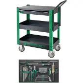 Stahlwille Tool Set + Service Trolley Gereedschapsset 37 Stukken