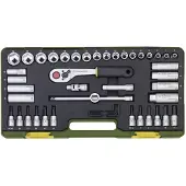 Proxxon Industrial set sleutels met ratelkop, 3/8 inch, 44-delig