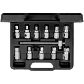 Gedore R15553004 3301544 Oliesysteemsleutelset Metrisch 3/8 (10 mm) 12-delig