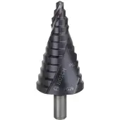 Bosch 2608588072 Power Tools HSS Getrapte boor Gezamenlijke lengte 93 mm TiAIN 3 vlakken schacht 1 stuk(s)