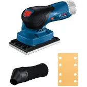 Bosch Professional GSS 12V-13 06019L0000 Accu-vlakschuurmachine Zonder accu 12 V 80 x 130 mm Aantal meegeleverde accus: 0