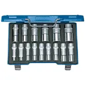 Gedore doppelringsleutels set, 1/2", 15-delig, UD 10-32 mm, D 19 L-015