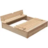 Swing King Swingking Zandbak Robert Onbehandeld Hout 150x120x25cm