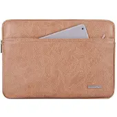 Canvas Artisan Laptophoes 14 Inch - GR Sleeve - Bruin