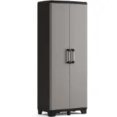 Keter Pro Tall Opbergkast, zwart/grijs, model 972120