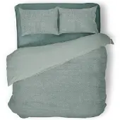 Eleganzzz Dekbedovertrek Teddy Pluche - jade 240x200/220cm