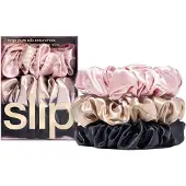 Slip Pure Silk Large Scrunchies Multi Haarelastiek 3 st