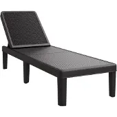vidaXL Ligbed in 4 standen verstelbaar 155,5x57x28 cm polypropeen