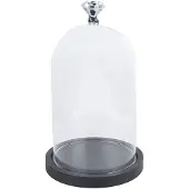 Clayre Eef 6gl2544 stolp transparant 14x25 cm