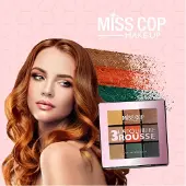 Miss Cop VEGAN Oogschaduw KLEURENPALET N° 03 ROUSSE.