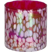 Vosteen Windlicht Point roze D13 H20