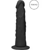 Realrock Realistische Dildo zonder ballen 20 cm - Zwart