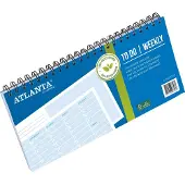 Djois Atlanta Things To Do Weekly - 100% gerecycled papier - FSC - voordeelpak 5 stuks
