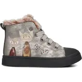 Shoesme SH24W035 Veterschoenen | Maat 26 Meisjes Grijs