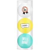 Legend Golfballen Gift Set 3e Prijs 3 Ballen Gekleurd