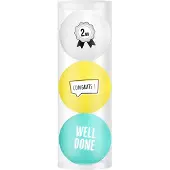 Legend Golfballen Gift Set 2e Prijs 3 Ballen Gekleurd