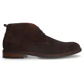 Van lier Bruine suède veterboots | Maat 41