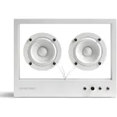 Transparent Sound Small Luidspreker White