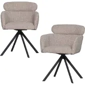 Woood eetkamerstoel (set van 2) Fenne