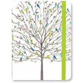 Peter Pauper Press Mid size notitieboek Tree of Budgies