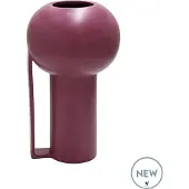 Vase the World Vaas Selva | Mauve | Metaal | Ø16 x H28 cm