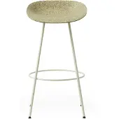 Normann Copenhagen Barstoel Mat Barstool 75 cm Cream Steel Seaweed