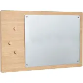 Hubsch Wandspiegel met prikbord
