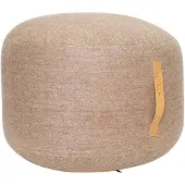 Hubsch Mochi Poef Ø50 Bruin