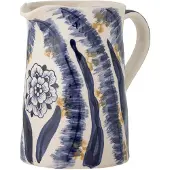 Bloomingville Anuuk vaas, Blauw, Steengoed