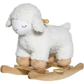Bloomingville Hobbelpaard Natuur/wit - Hobbelpaarden Beuken White - 56605629