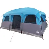 vidaXL Gezinstent 10-persoons waterdicht blauw
