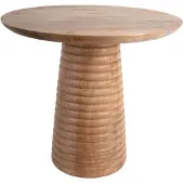 Leitmotiv Bijzettafel Force Layered Base Large Mango Wood