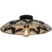 Good &Mojo Plafonniere andros /zwart Ø45cm