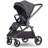Mutsy Flow Kinderwagen - Lichtgewicht Frame - Snel Opvouwsysteem - North Black