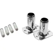 W'eau RVS Verankeringsset zwembadtrap - AISI 304